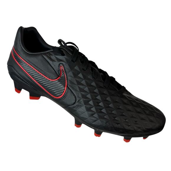 Nike Legend 8 Pro FG Soccer Cleats Men\'s Black Chili Red AT6133-060 Sz 7.5 New main image 8